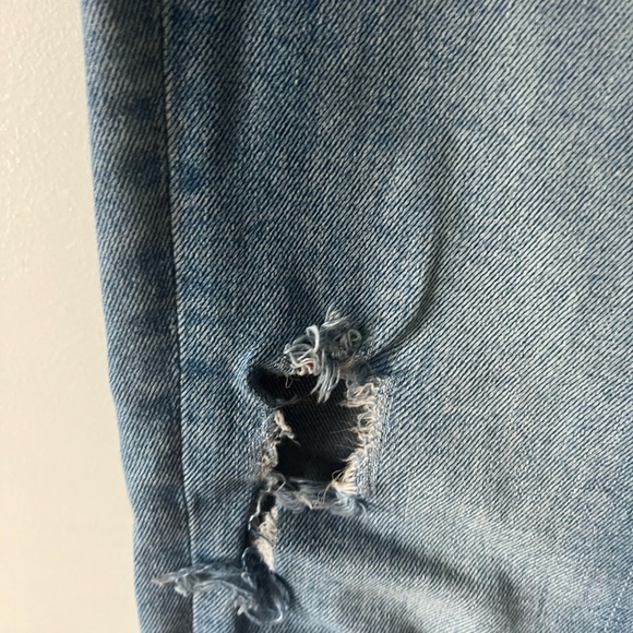 Zara Ankle Embroidered Jeans - Picture 7 of 10